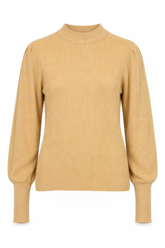 Brave Soul Women's Beige Pullover Jumper L