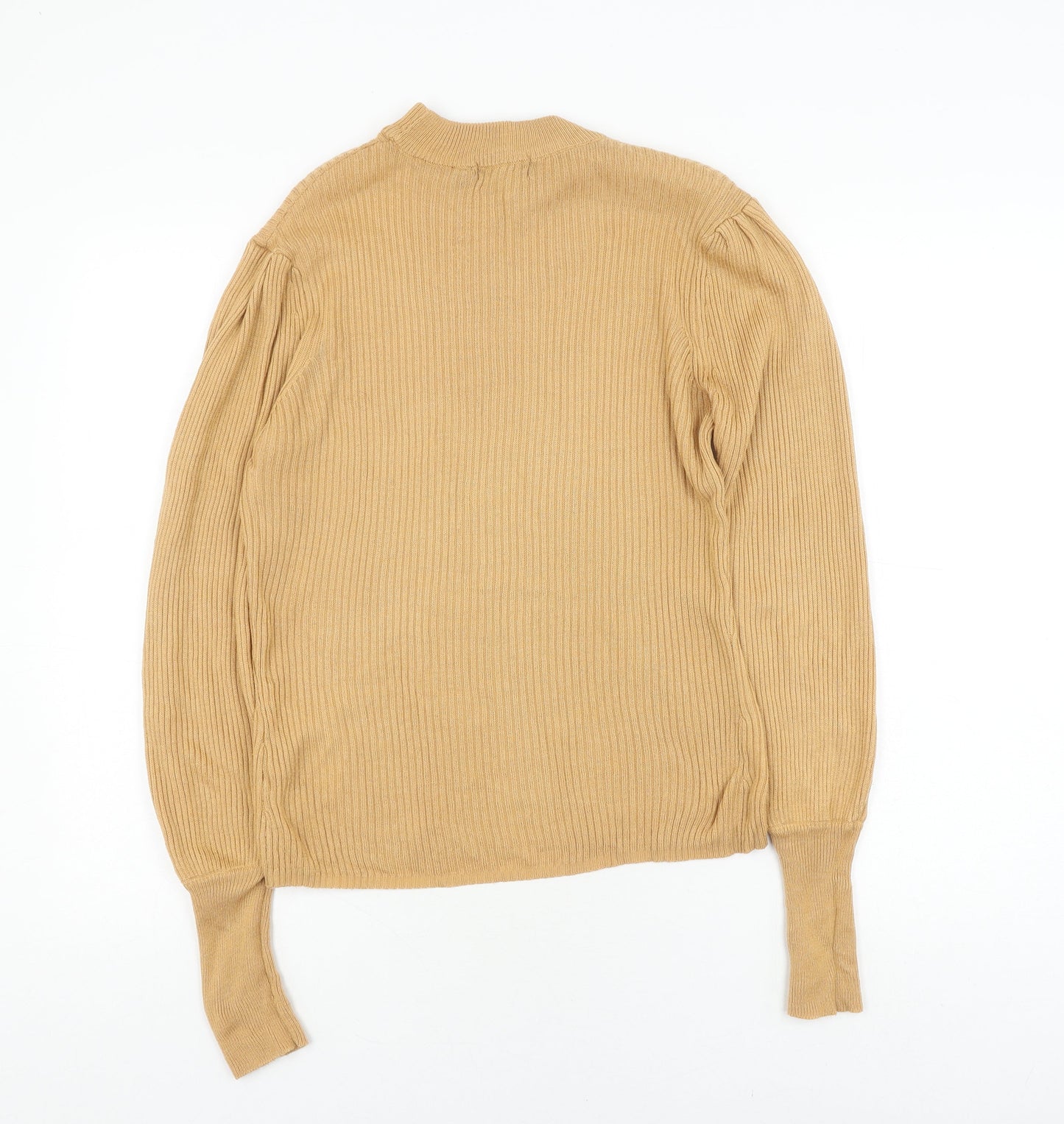 Brave Soul Women's Beige Pullover Jumper L