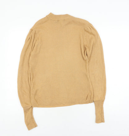 Brave Soul Women's Beige Pullover Jumper L