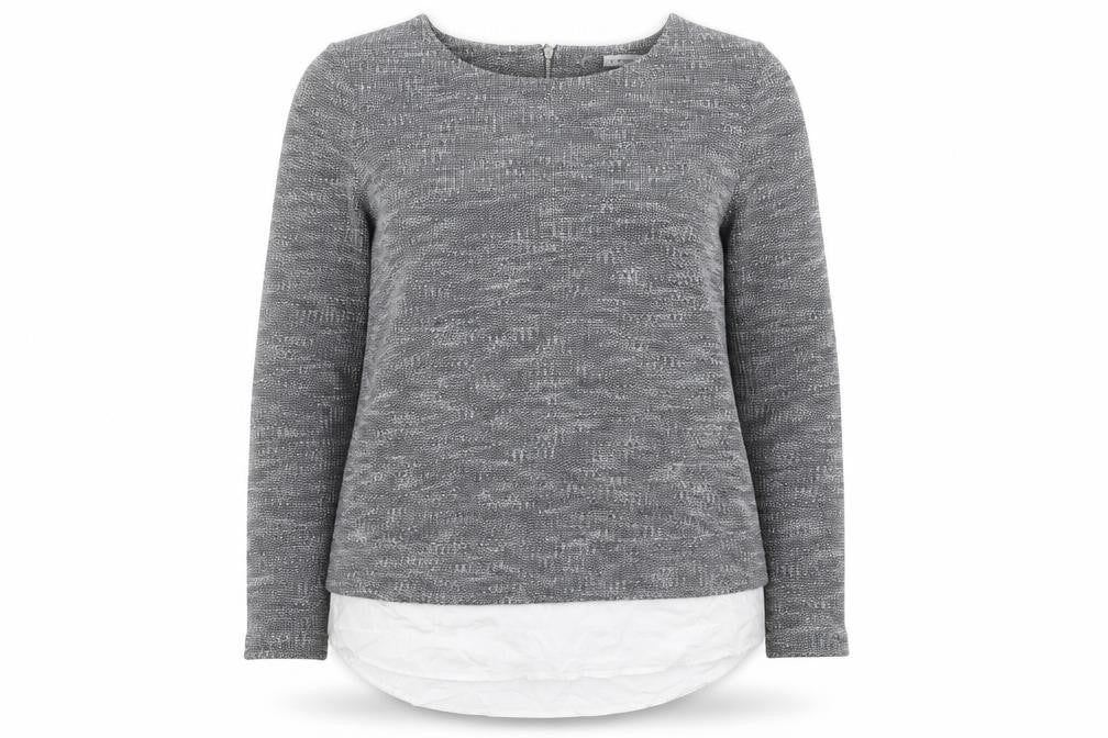 Alice Collins Women's Grey Pullover Jumper Size 12
