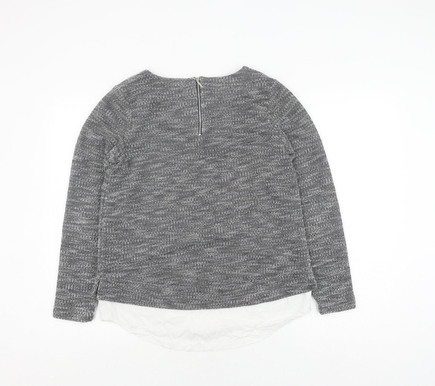 Alice Collins Women's Grey Pullover Jumper Size 12