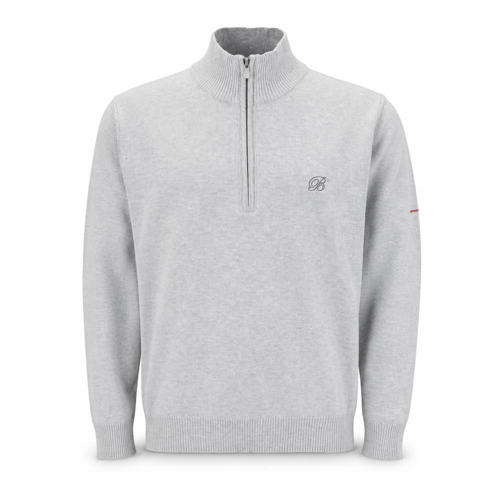 Bogart Men's Grey Full Zip Jumper - L, Casual