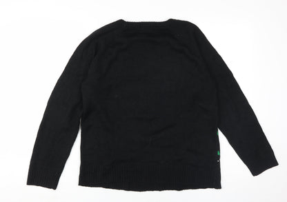 Star Wars Boys Black Christmas Jumper L