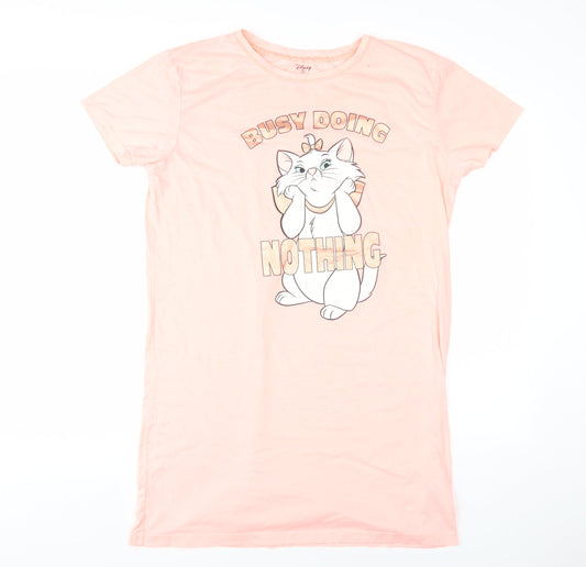 Disney Women's Pink Cartoon Nightshirt Size 12-14