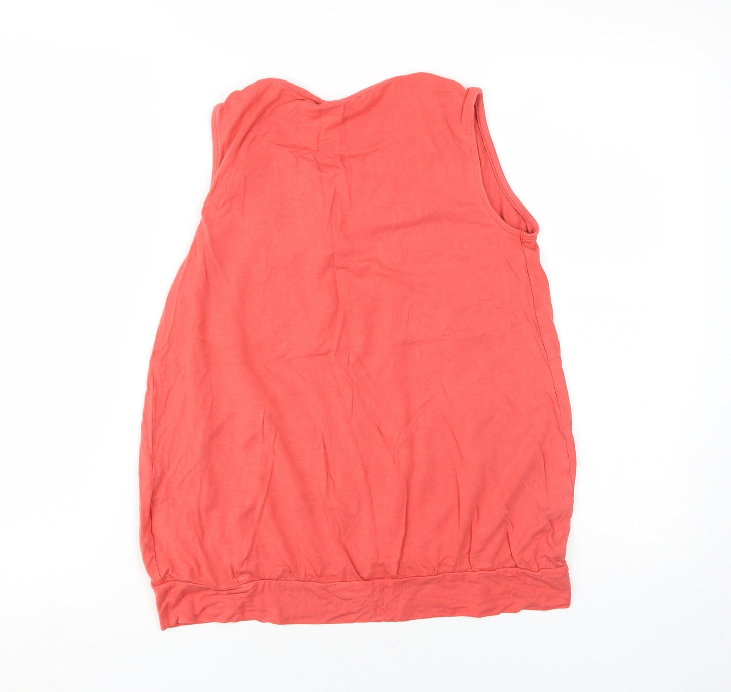 JoJo Maman Bébé Women's Pink Sleeveless Tank Top