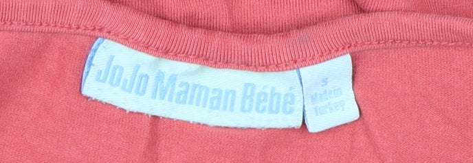 JoJo Maman Bébé Women's Pink Sleeveless Tank Top