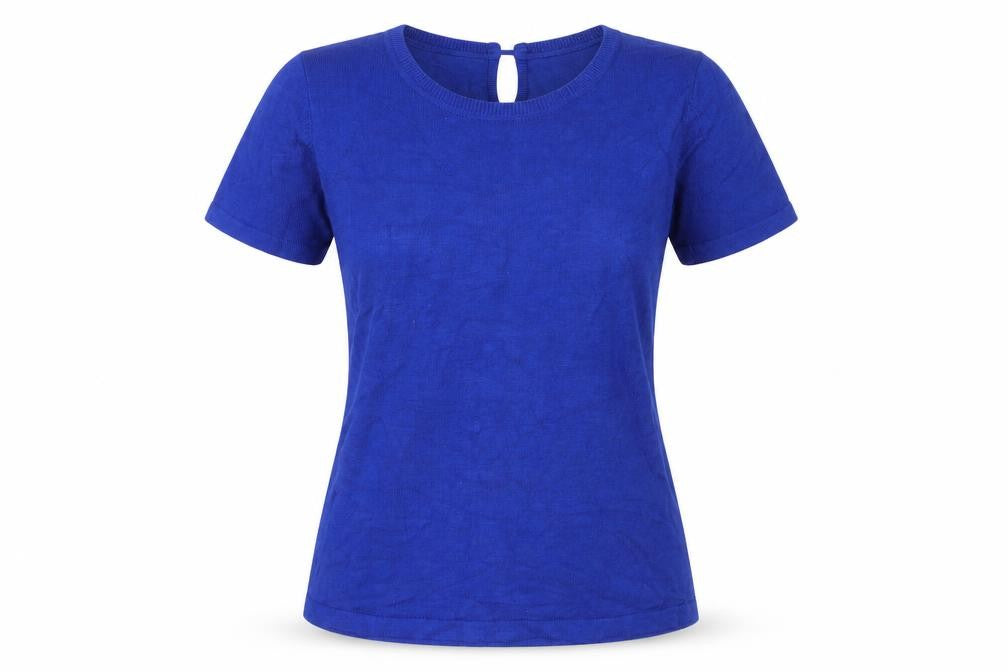 Vero Moda Women's Blue Basic T-Shirt Size S