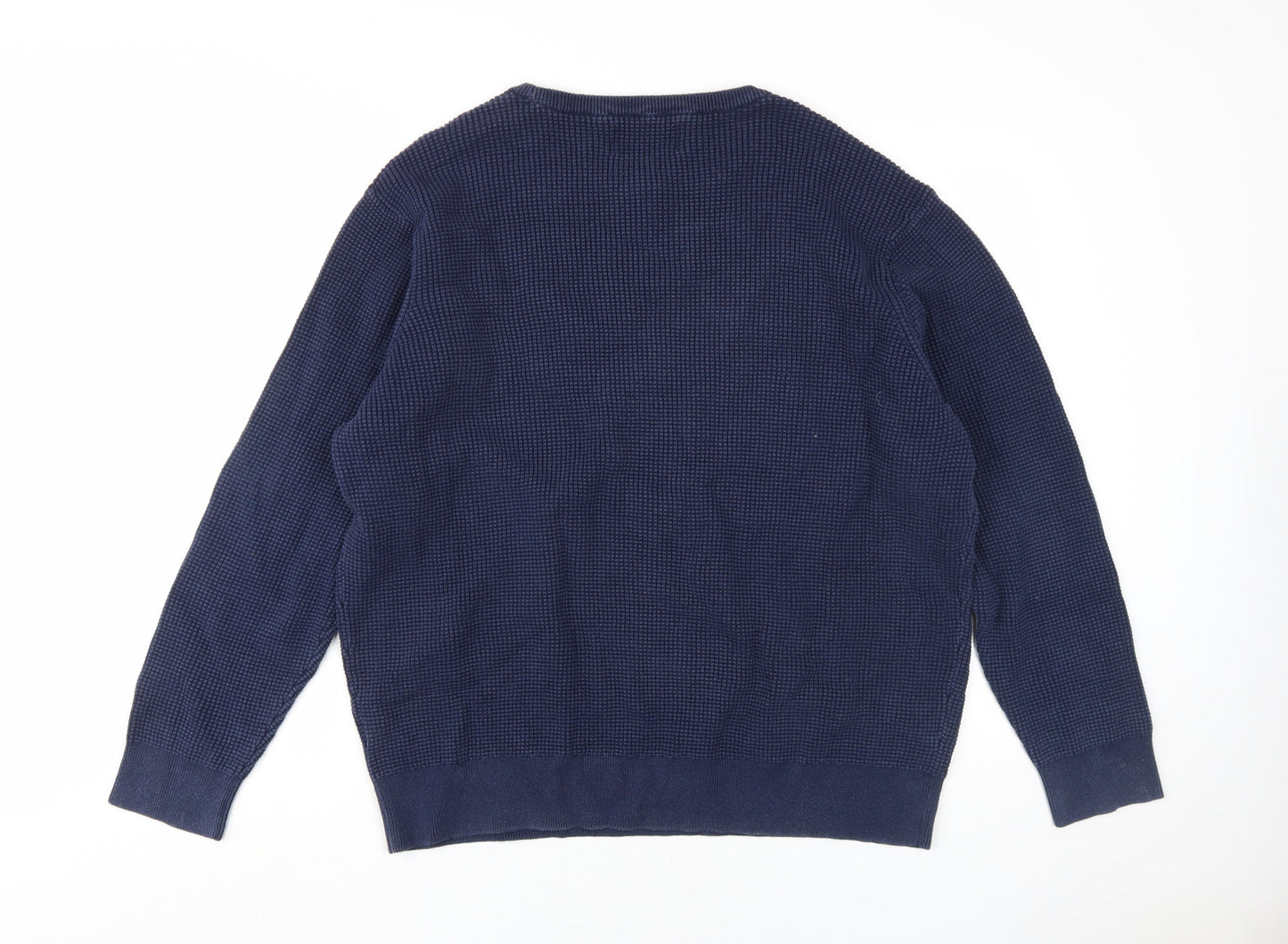 Jasper Conran Men's Blue 2XL Pullover Jumper