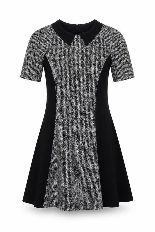 River Island Women's Black Fit & Flare Dress Size 8