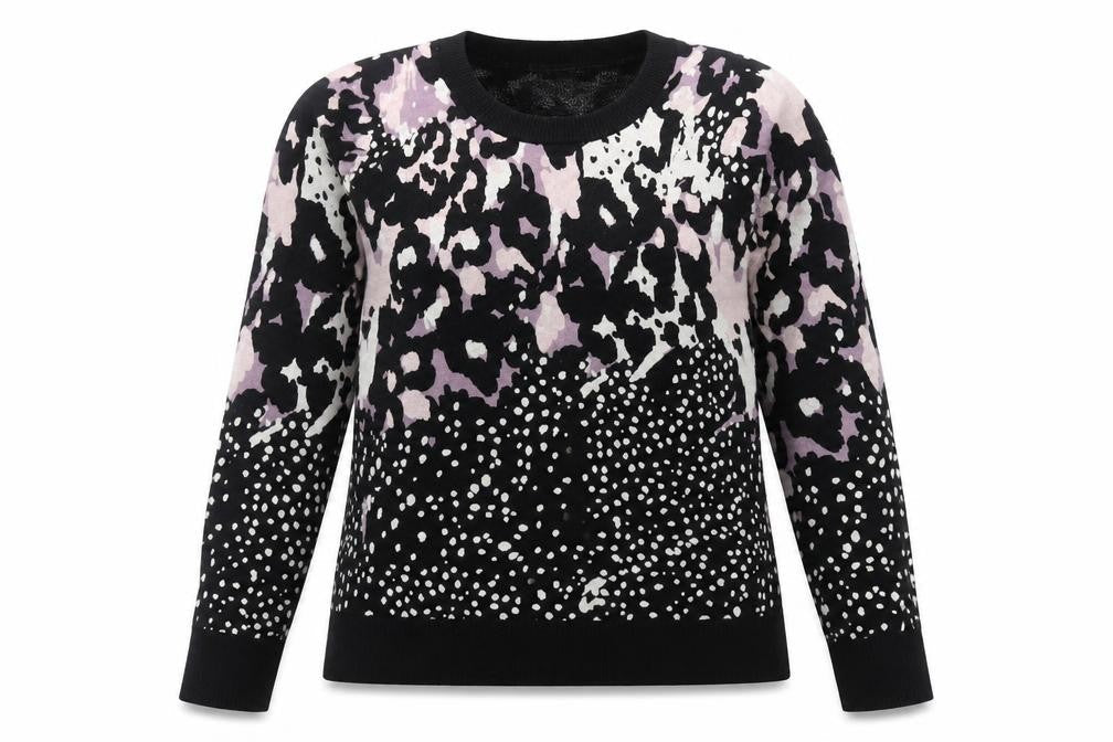 Next Women's Multicoloured Animal Print Pullover Jumper Size 12