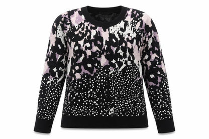 Next Women's Multicoloured Animal Print Pullover Jumper Size 12