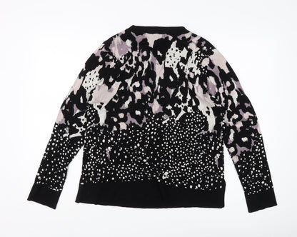 Next Women's Multicoloured Animal Print Pullover Jumper Size 12