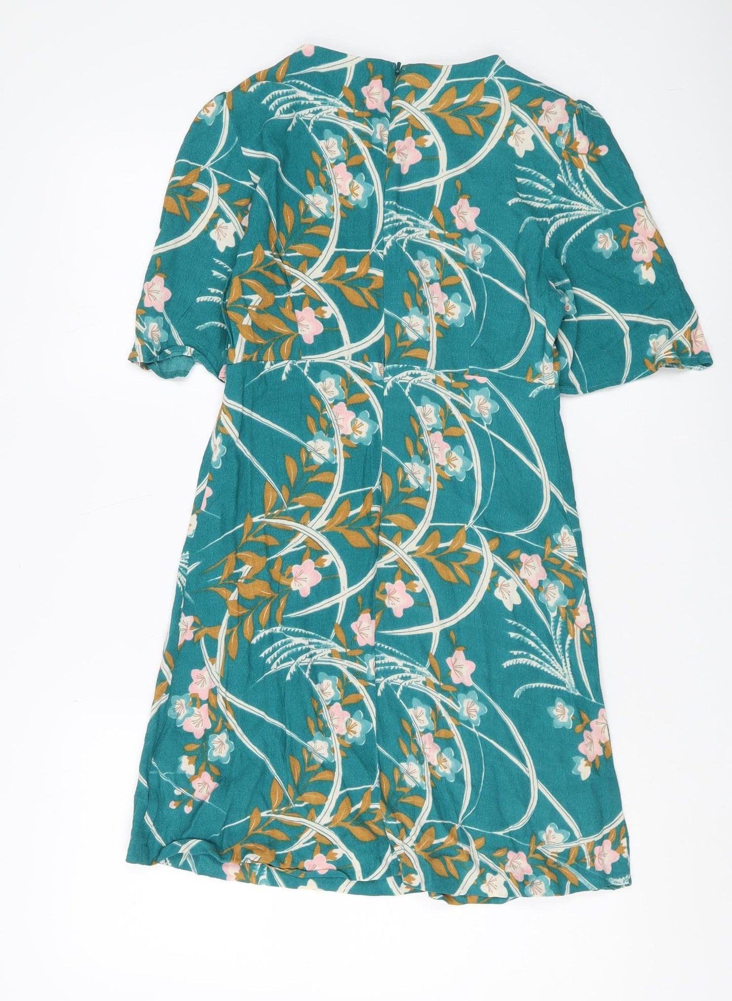 Marks and Spencer Women's Floral Dress, Size 8, Multicoloured