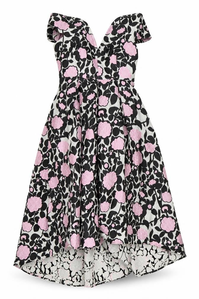 ASOS Women's Multicoloured Fit & Flare Dress, Size 10