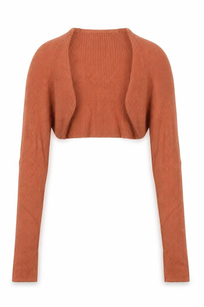 New Look Women's Brown Shrug Jumper Size S