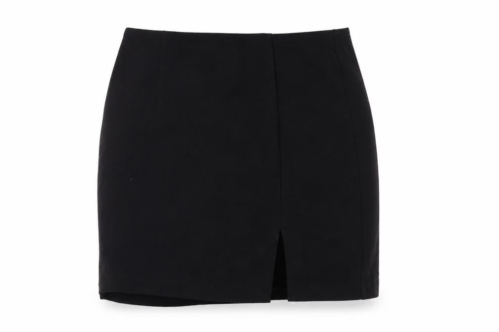 Stradivarius Women's Black Pencil Skirt - Size S