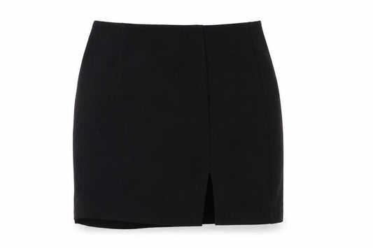 Stradivarius Women's Black Pencil Skirt - Size S
