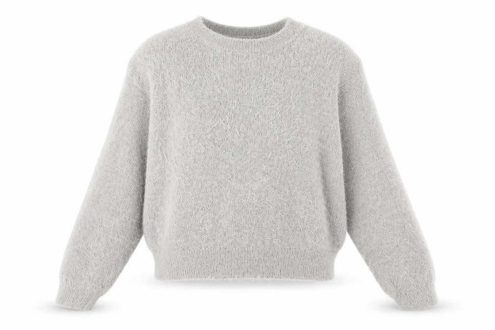 Forever 21 Women’s Grey Knit Pullover Jumper
