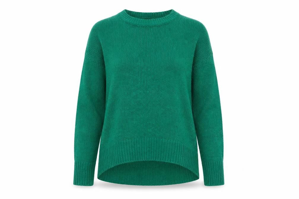 New Look Women's Green M Crew Neck Pullover Jumper
