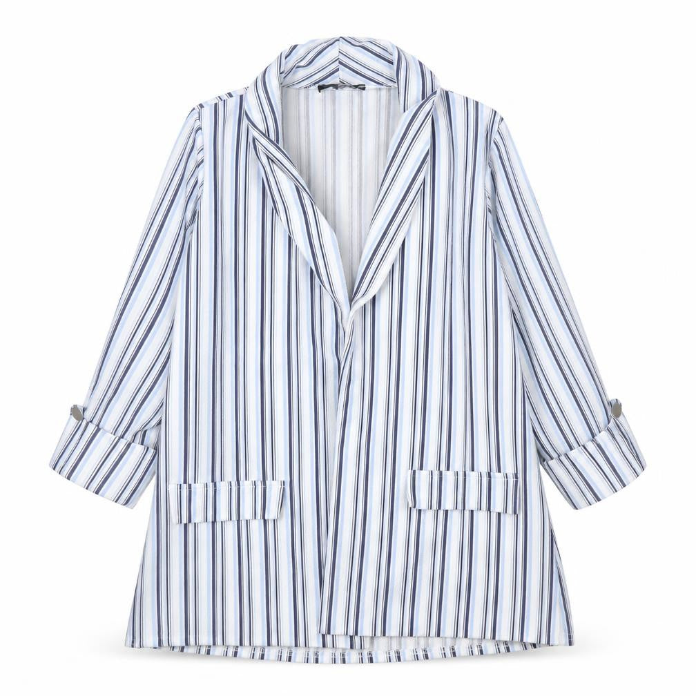 Quiz Women's Multicoloured Striped Blazer Size 12