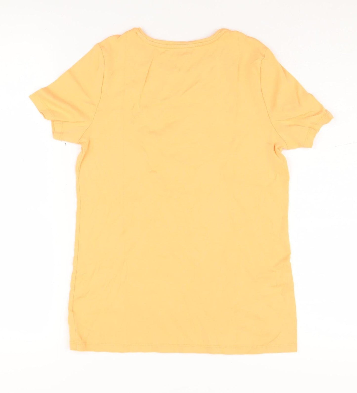 Talbots Women’s Yellow Short Sleeve T-Shirt S