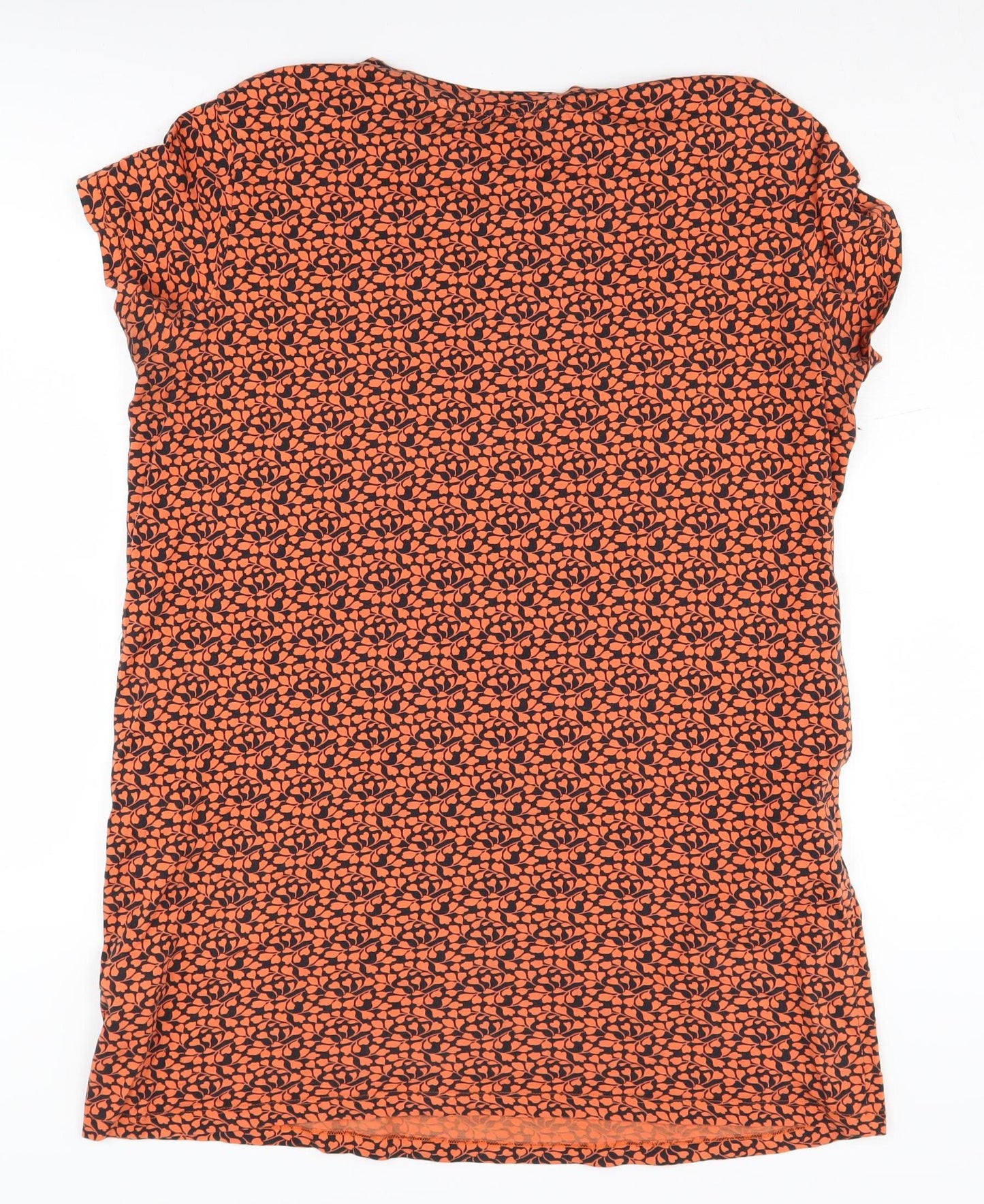 Marks and Spencer Women's Orange Shift Dress Size 16