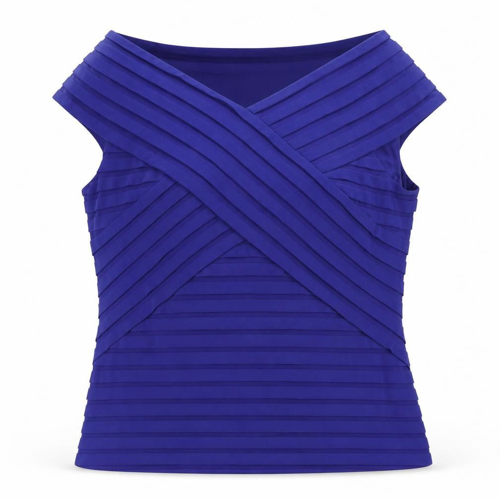 Marks & Spencer Women's Purple Wrap Blouse Size 16