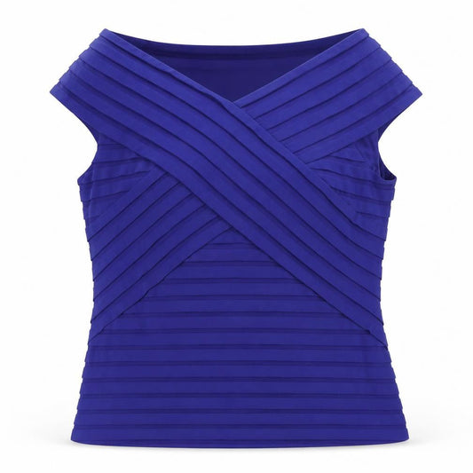 Marks and Spencer Women's Purple Wrap Blouse Size 16