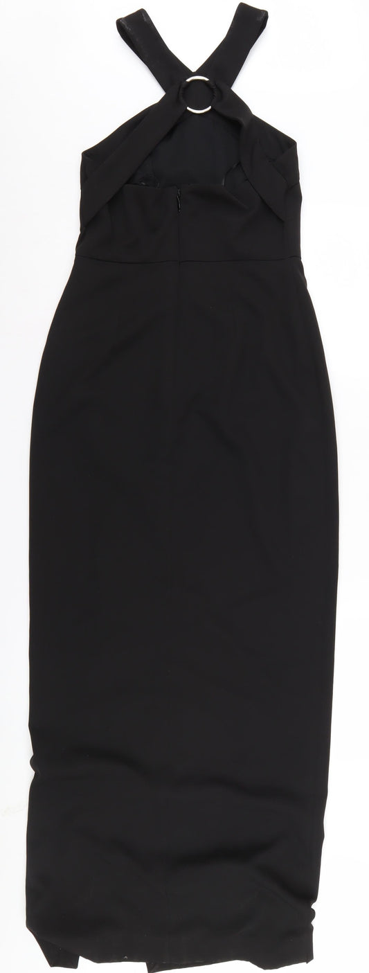Topshop Women's Black Bodycon Dress Size 12