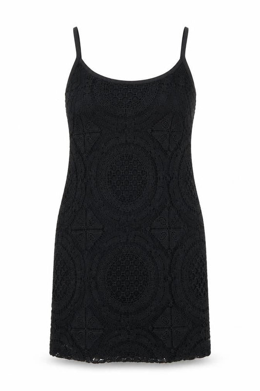 Boohoo Women's Black Size 8 Slip Dress