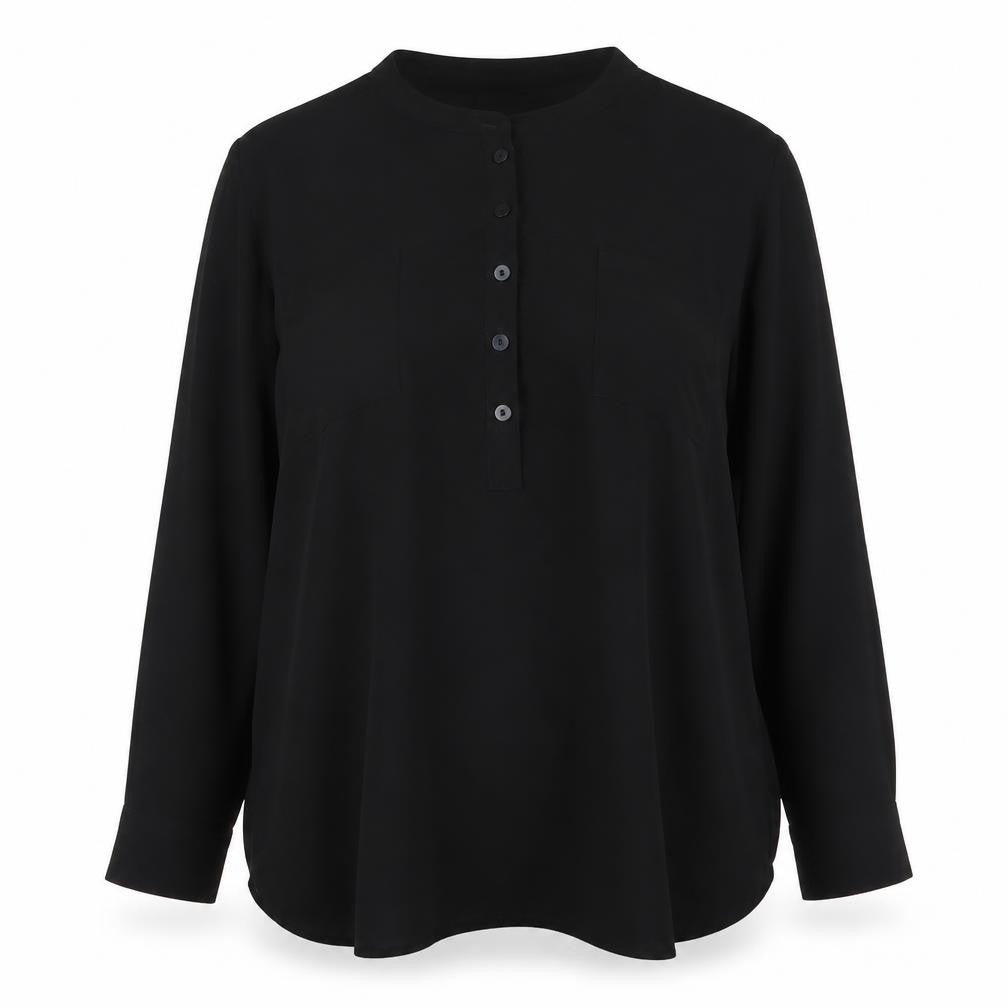 Covington Women's Black Button-Up Shirt XL