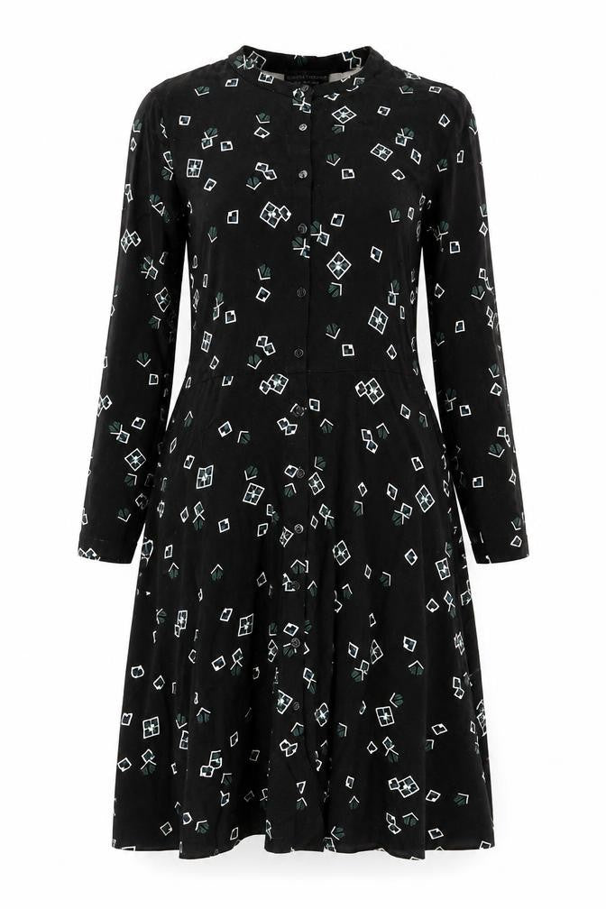 Dorothy Perkins Women's Black Shirt Dress UK 14