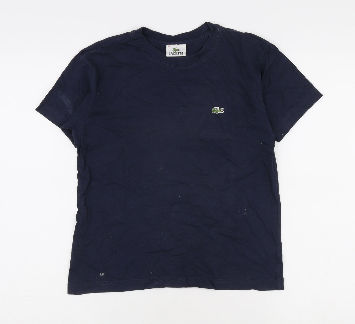 Lacoste Unisex Adults Blue 16 Basic T-Shirt Short Sleeve