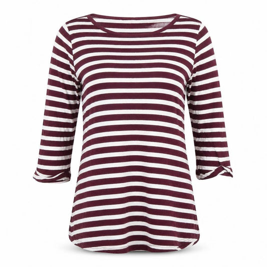 FatFace Women's Multicoloured Tunic, Size 6, Striped Jersey