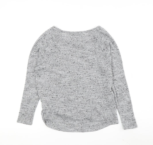 Oasis Grey Women's Long Sleeve Pullover Jumper Size S