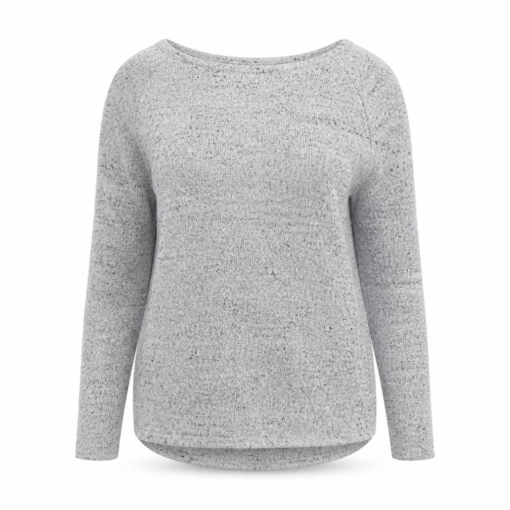 Oasis Grey Women's Long Sleeve Pullover Jumper Size S