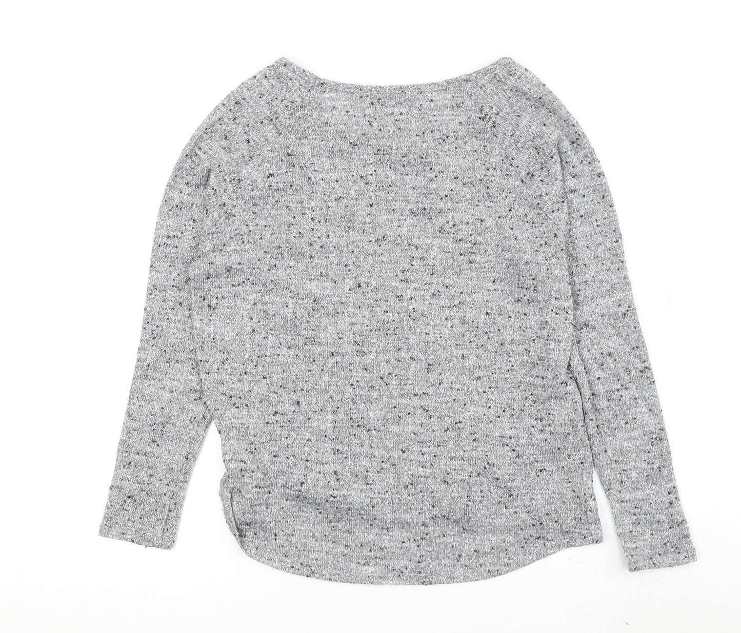 Oasis Grey Women's Long Sleeve Pullover Jumper Size S