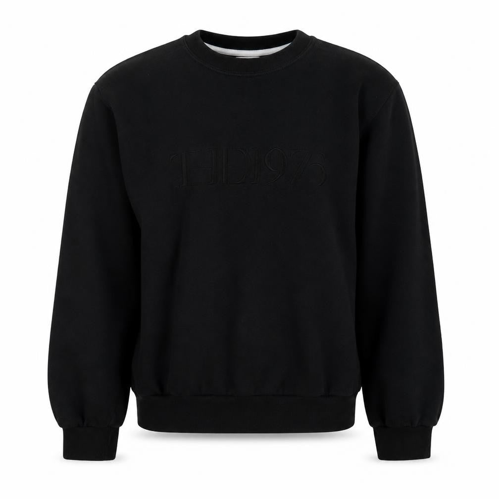 Anvil Men’s Black Fleece Sweatshirt Small Pullover