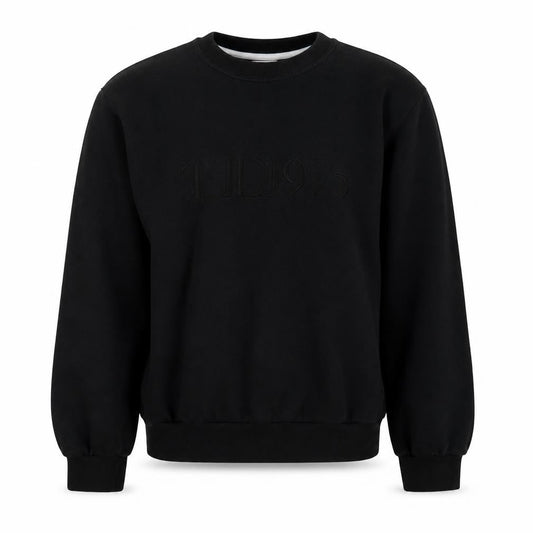 Anvil Men’s Black Fleece Sweatshirt Small Pullover