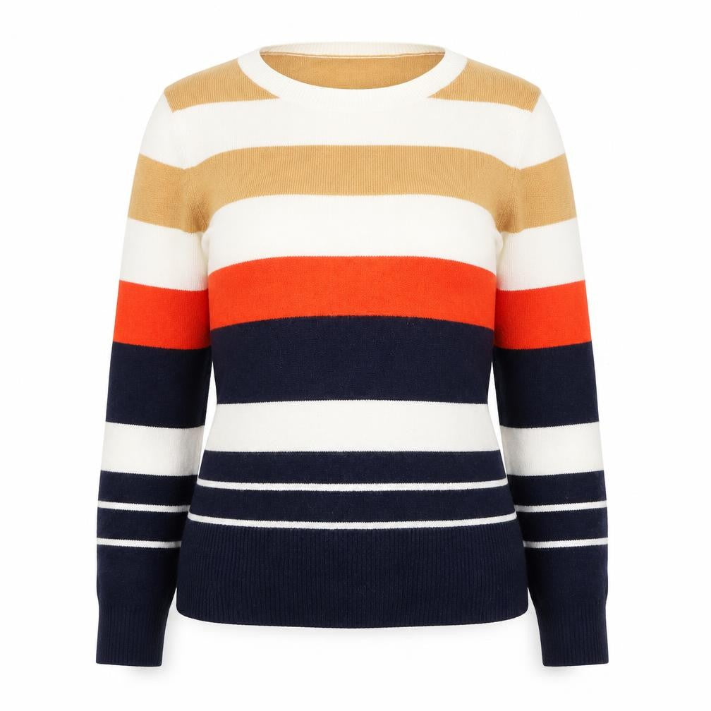 Oasis Women's Multicoloured Striped Pullover M