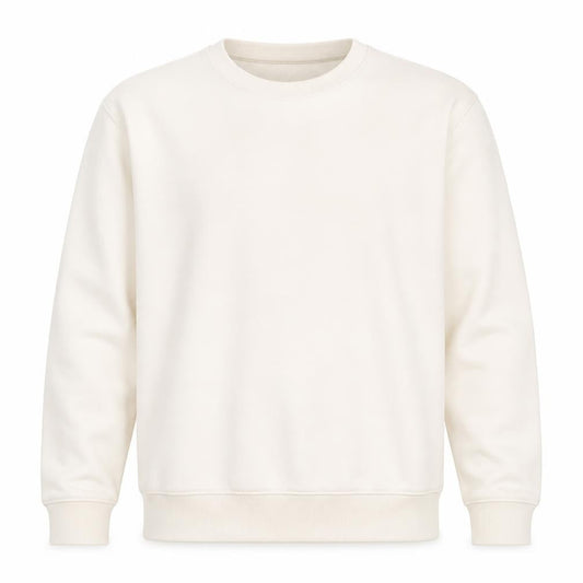 Zara Womens Ivory Pullover Sweatshirt, Size 12