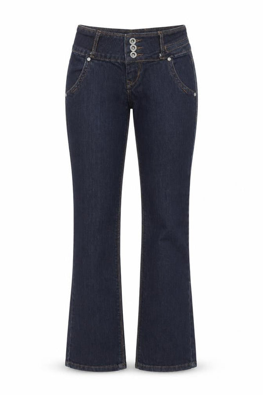 Just F Women's Blue XS Straight Jeans