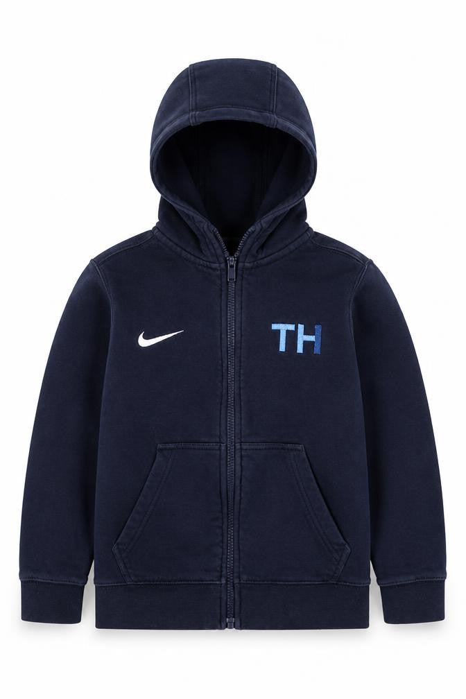 Nike Boys Blue Full Zip Hoodie - Size S