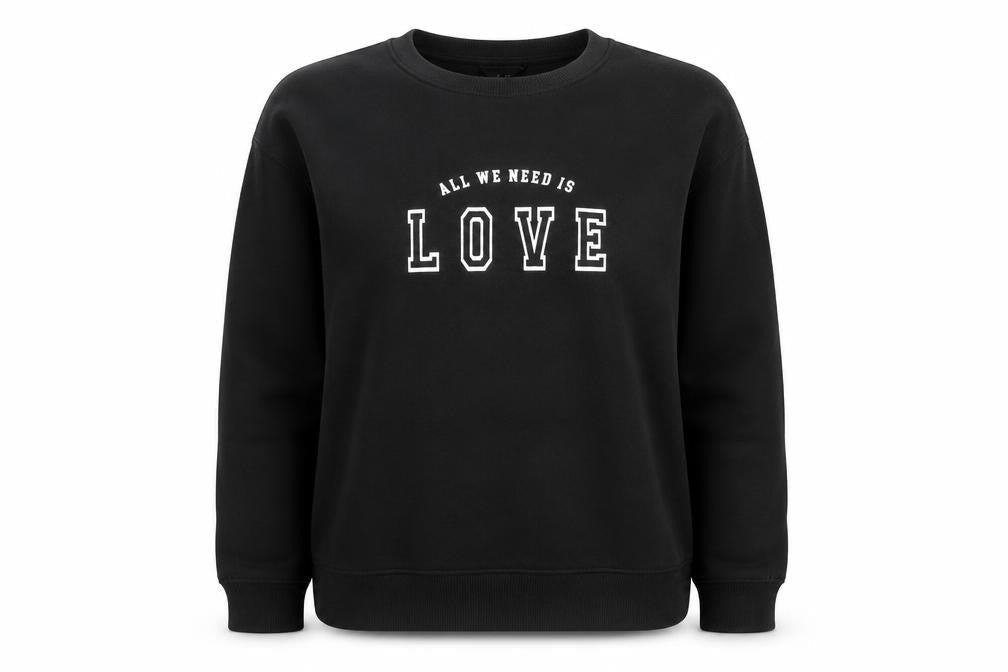 New Look Women's Black Pullover Sweatshirt M