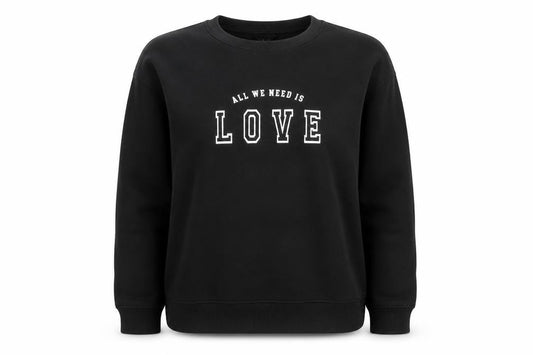 New Look Women's Black Pullover Sweatshirt M