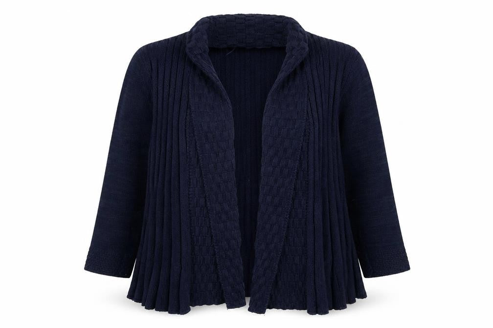 Simply Stock Shop Women's M Blue Knit Cardigan