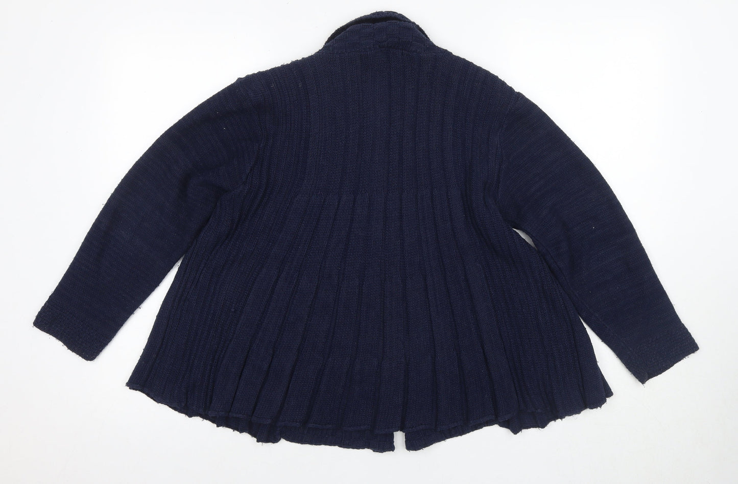 Simply Stock Shop Women's M Blue Knit Cardigan
