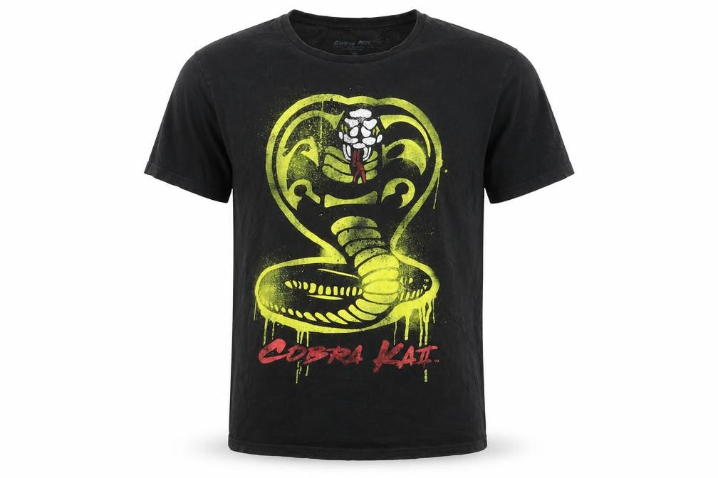 Cobra Kai Men's Black M Graphic Print T-Shirt