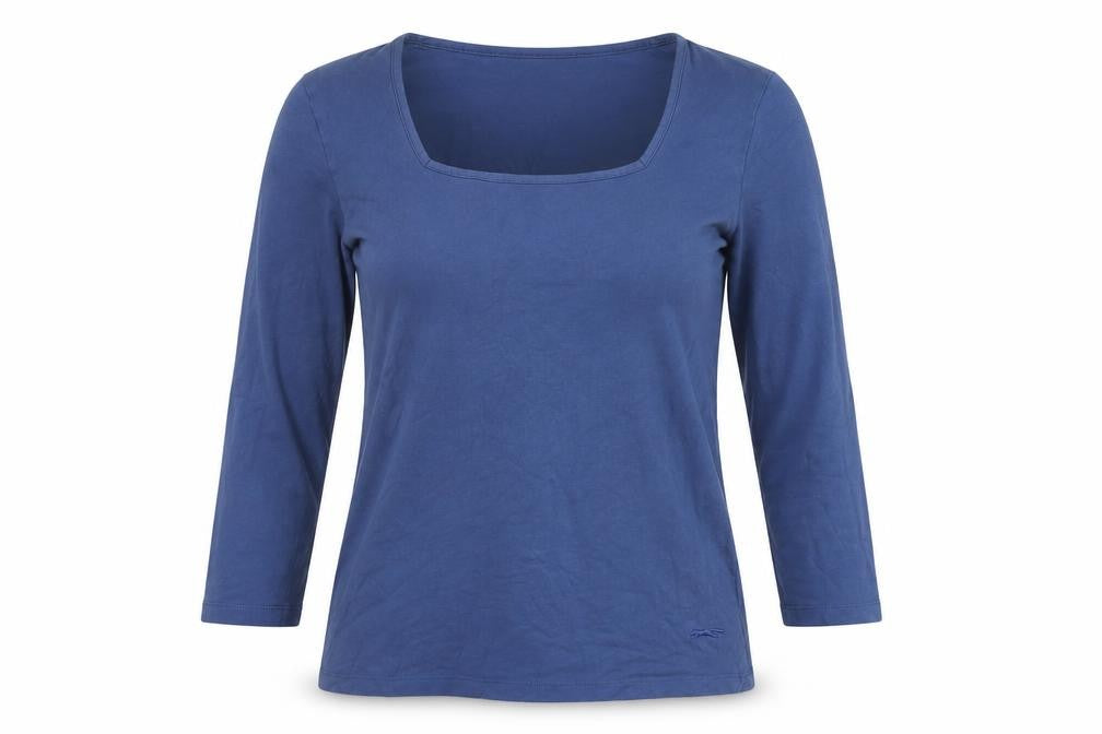 Paul Costelloe Women's Blue Basic T-Shirt Size 6