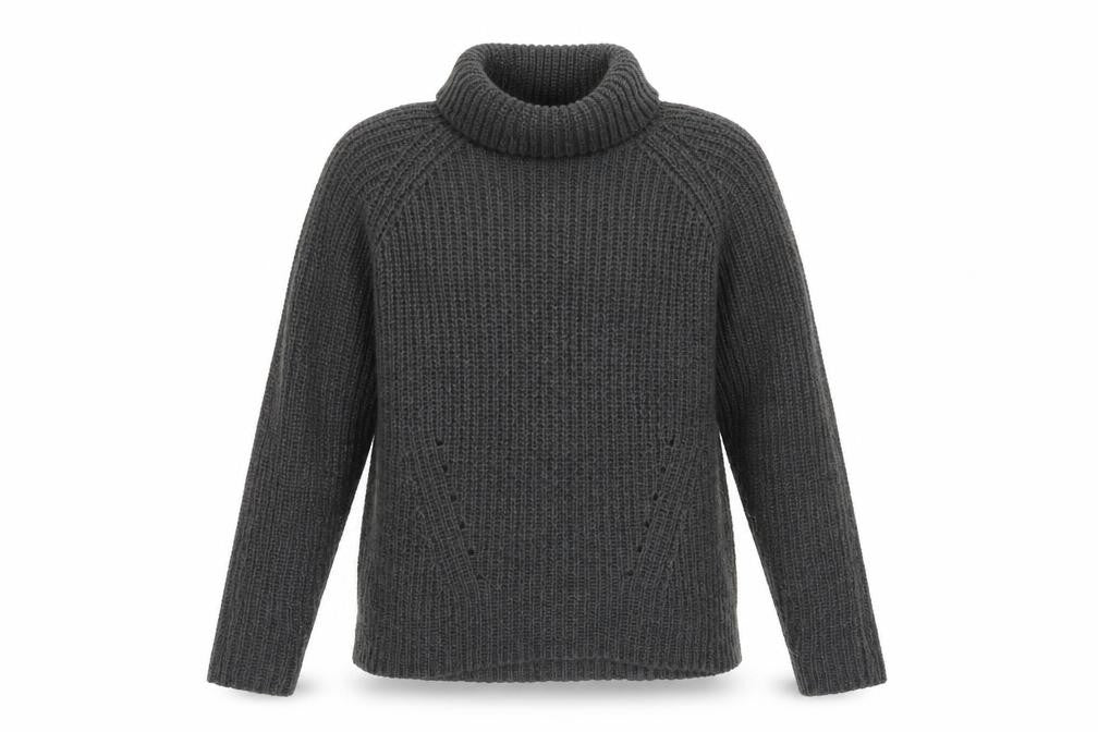 Jacqueline de Yong Grey Pullover Jumper S Women